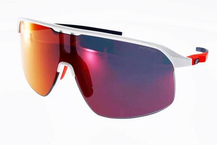 Okulary rowerowe Julbo Density biało/pomarańczowe/niebieski Spectron kat.3