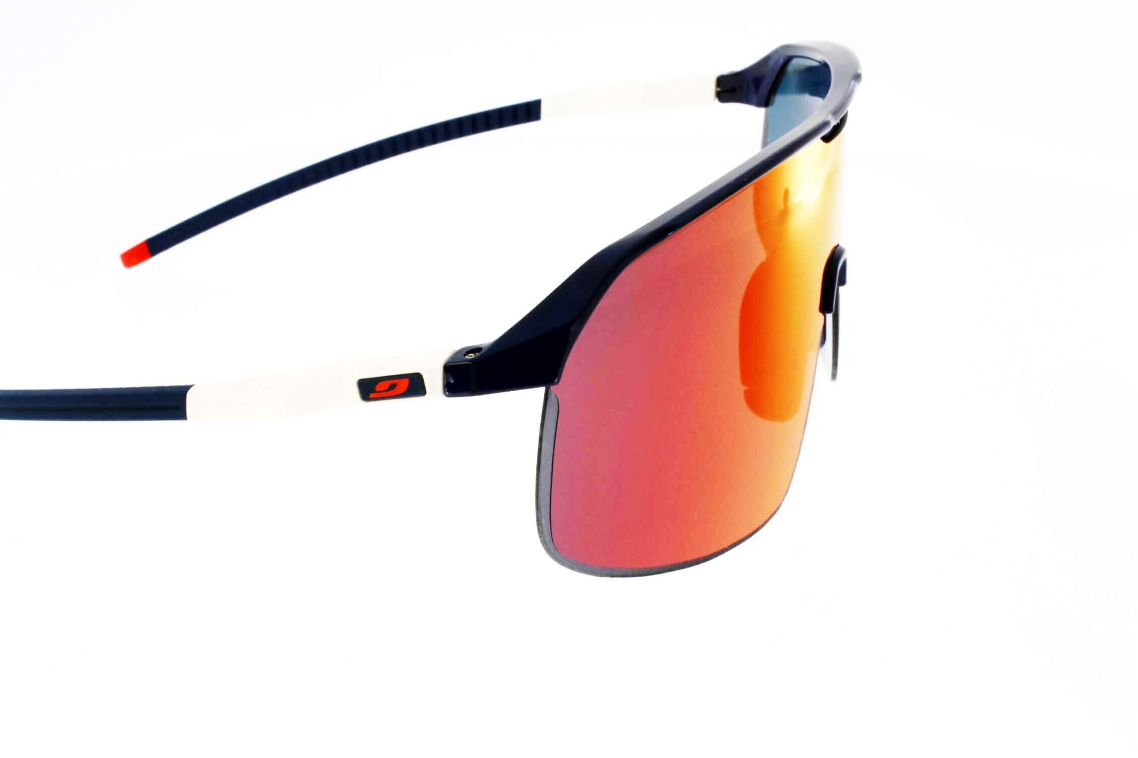 Julbo J5611112 Density, bleu blanc rouge, verre indice 3 flashé rouge 4/7