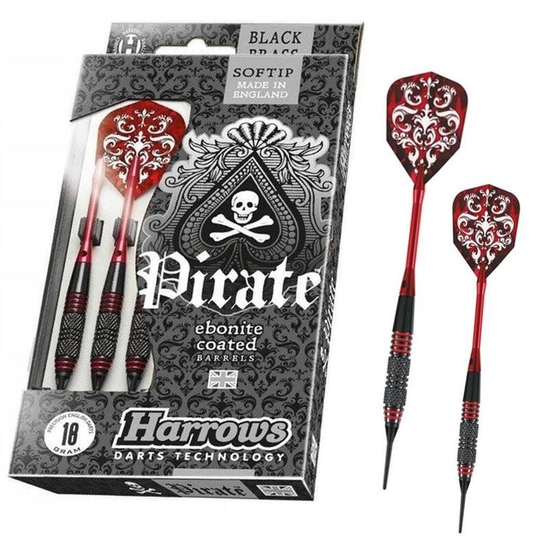 3 Lotki do darta z plastikowym grotem Harrows Softip Pirate
