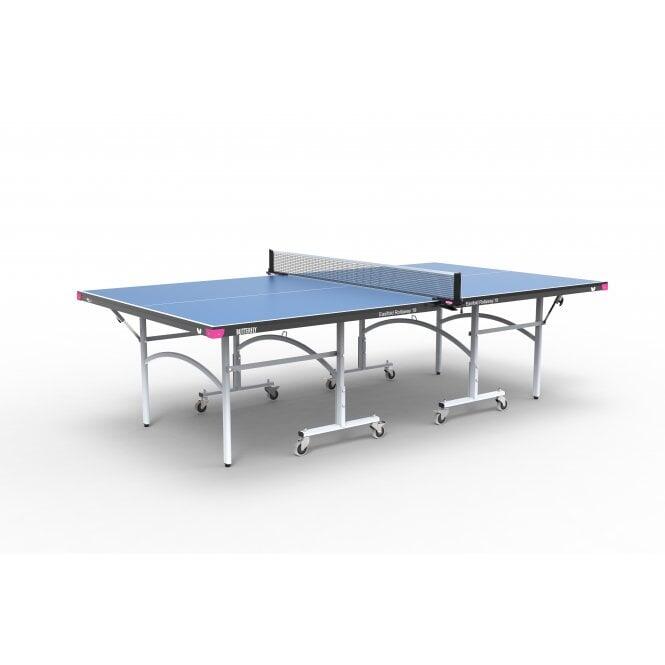 Butterfly Easifold 19 Indoor Rollaway Table Tennis Table Blue 1/4