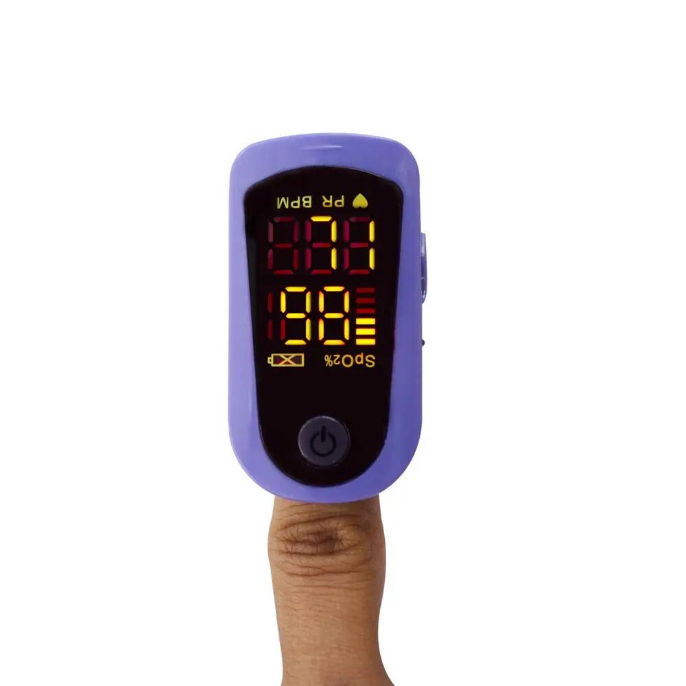 Oxímetro con Pulsometro Mobiclinic Pulsioxímetro de dedo para adultos 2/5