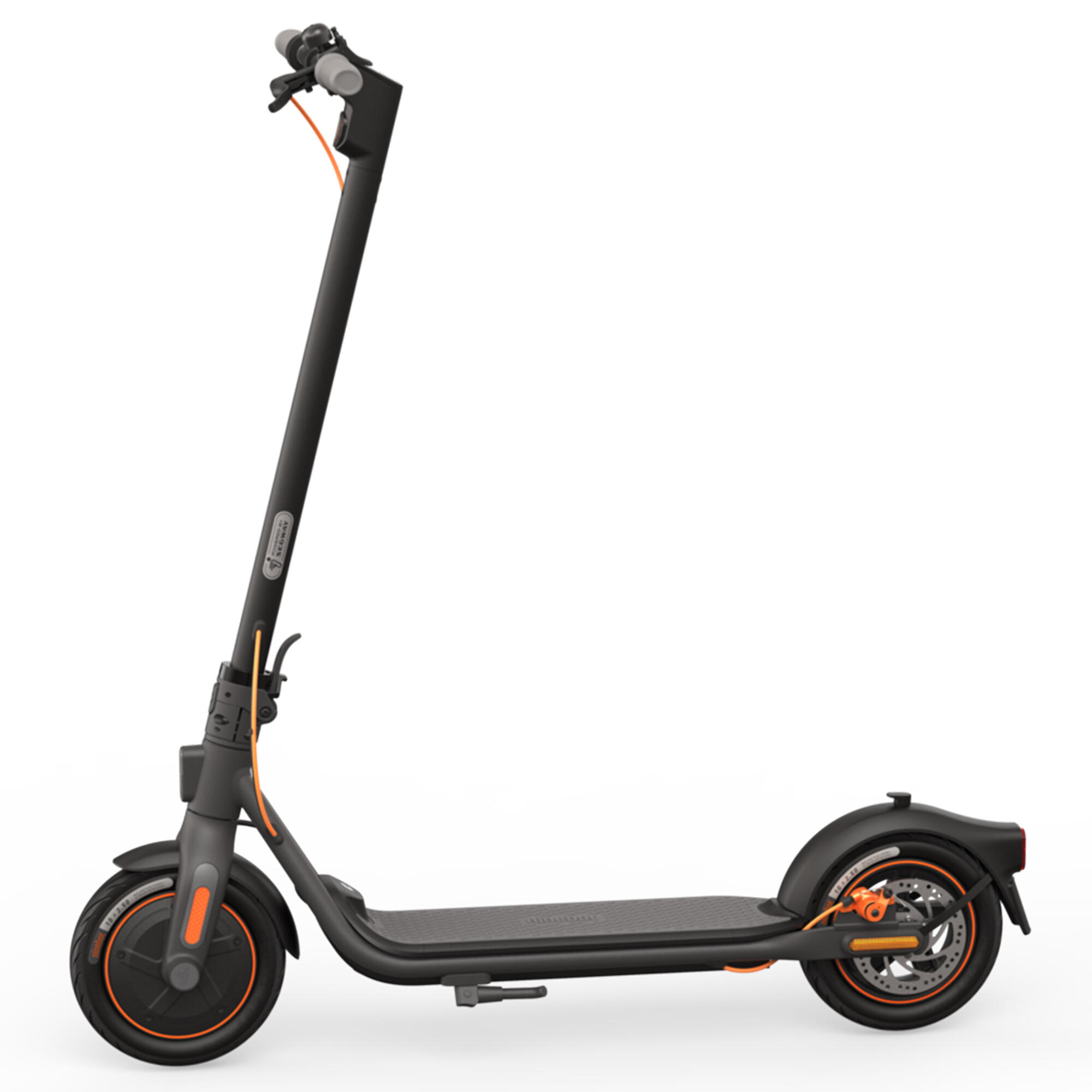 Trotineta Electrica Ninebot F40E, 25 km/h, Autonomie 40 km, Motor 350W, Gri