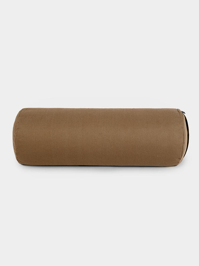 Yoga Studio EU Organic Buckwheat Bolster - Sand 2/4