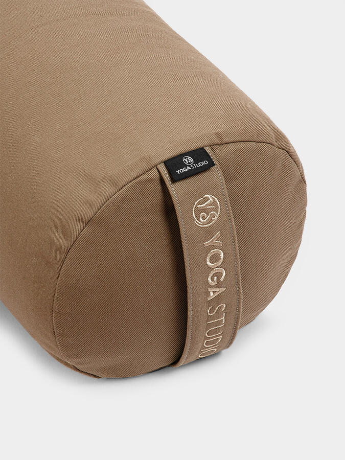 Yoga Studio EU Organic Buckwheat Bolster - Sand 4/4