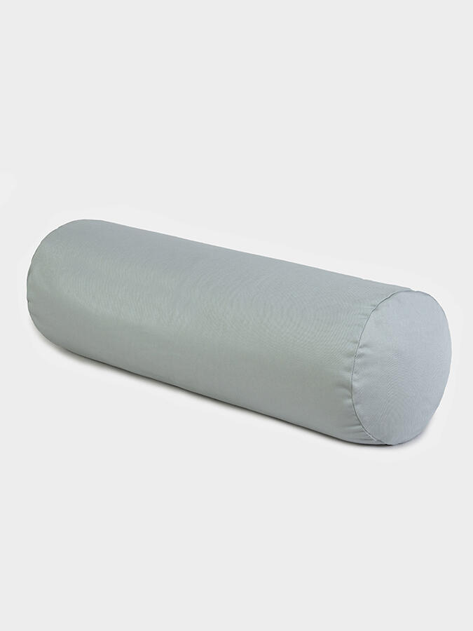 Yoga Studio EU Organic Buckwheat Bolster - Light Grey 2/5