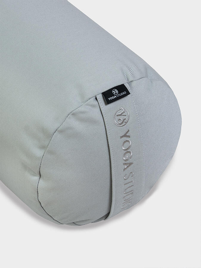 Yoga Studio EU Organic Buckwheat Bolster - Light Grey 5/5