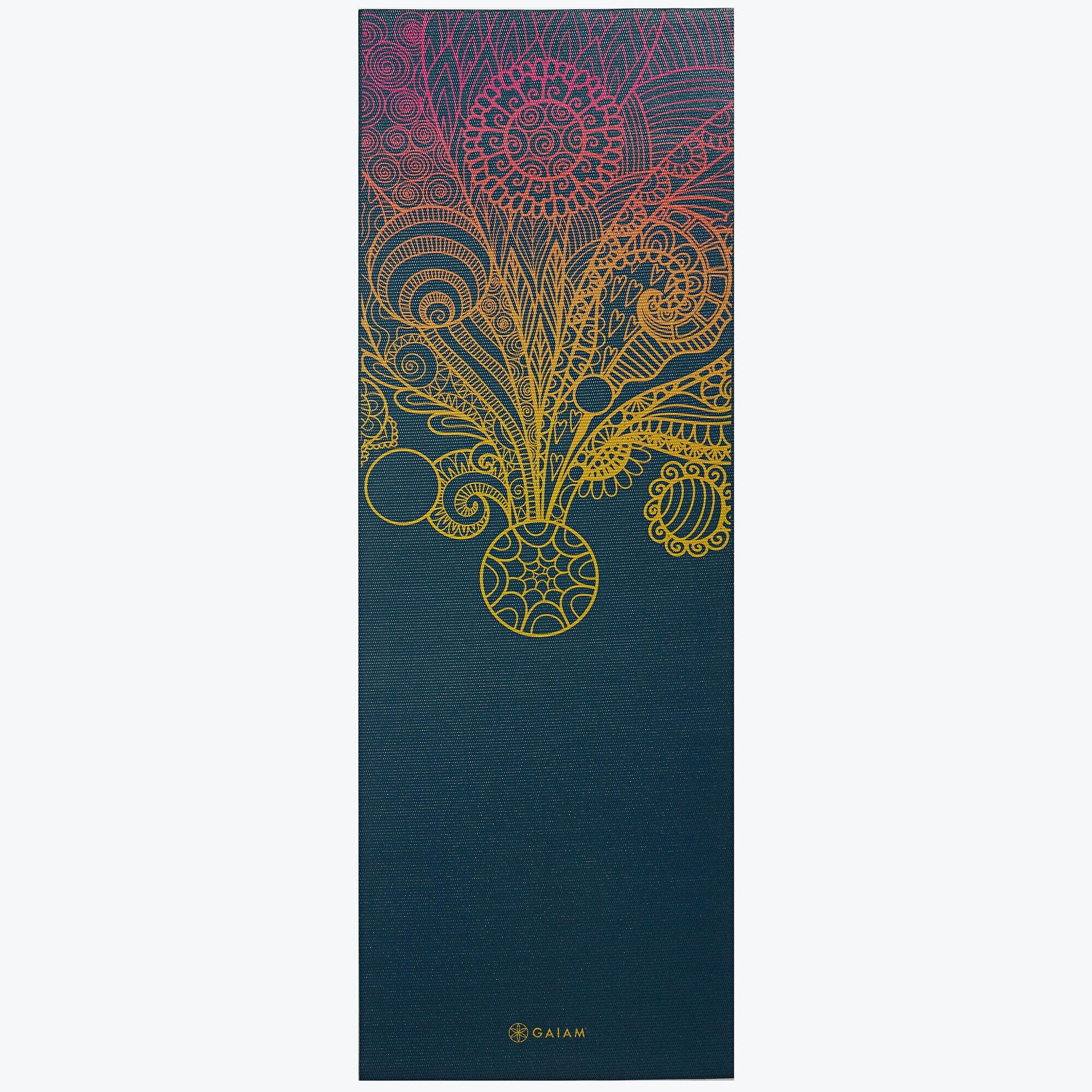 Mata do Jogi Gaiam Vivid Zest 4 mm 2/5