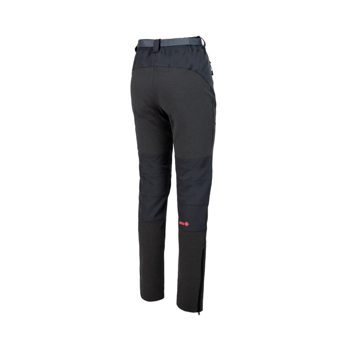 Izas Pantalon d'escalade AUBER W : Durable et ajustable avec tissu déperlant et 2/3