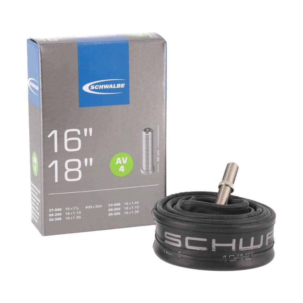 Schwalbe Camera d'aria 16/18 pollici (37-340, 28/37-349, 28/35-355) AV 40 mm