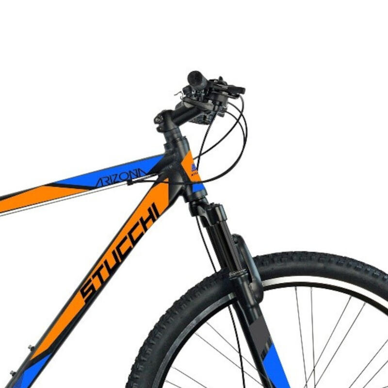 Bicicleta de ciclismo montaña Stucchi 29” 21v Disco Naranja