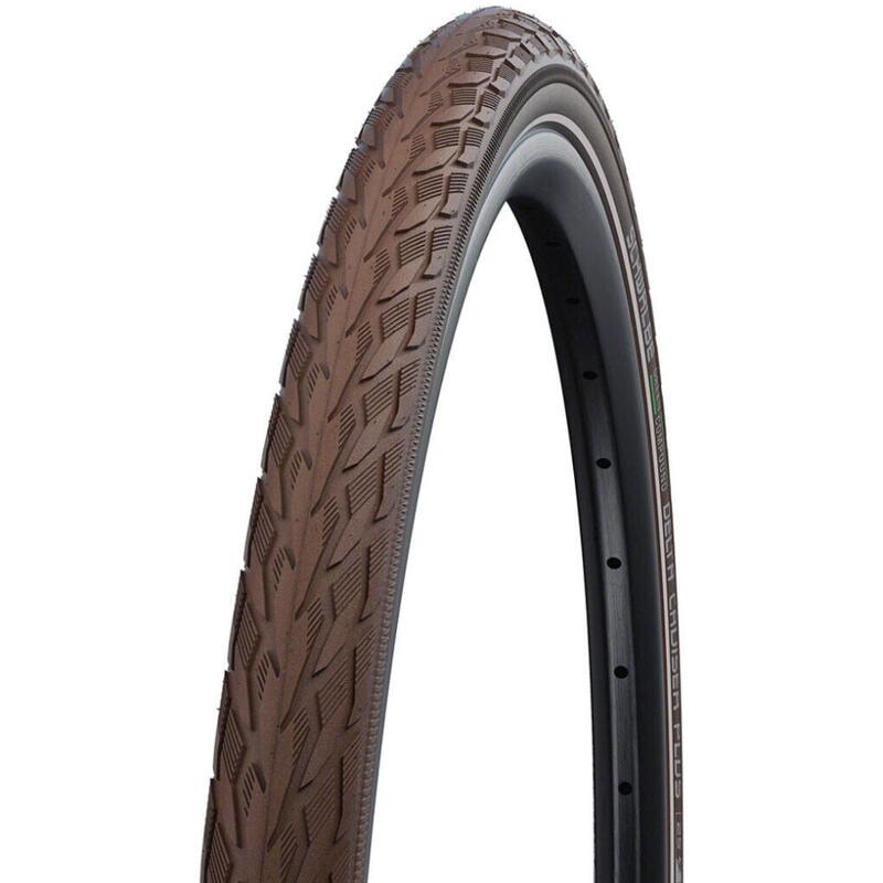 Pneu de Vélo - Schwalbe - Delta Cruiser Plus - 28 pouces x 1,40 - Brun