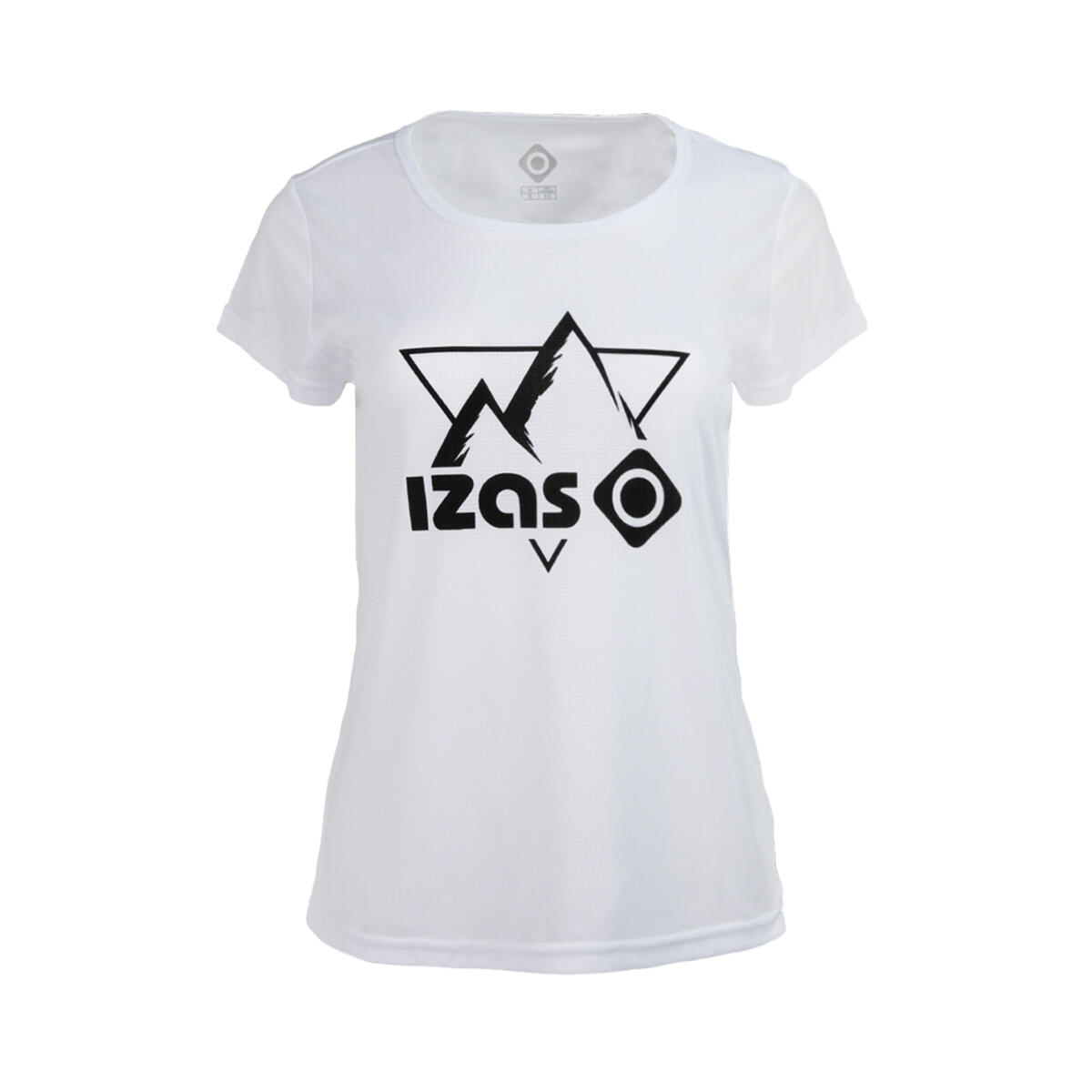 Izas women's orly ii w t-shirt técnica leve e respirável, izas leve e respirável