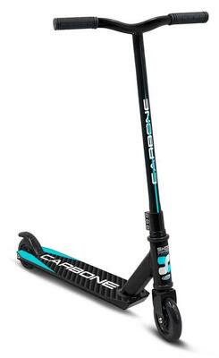 Carbone stuntstep voetrem zwart turquoise