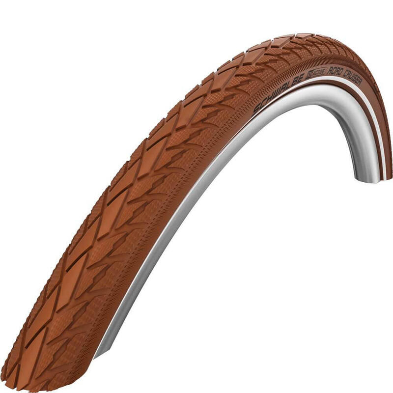 Schwalbe - Buitenband - Road Cruiser K-Guard - 28 inch x 1.75 - Bruin