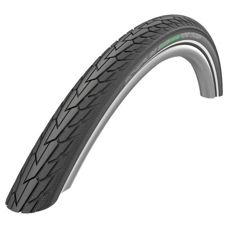 Pneu de Vélo - Schwalbe - Road Cruiser - 20 pouces x 1,75 - Noir réfléchissant