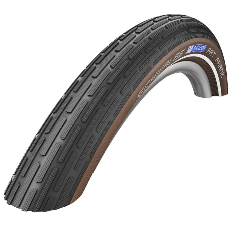 Schwalbe - Buitenband - Fat Frank K-Guard - 28 inch x 2.00 - Zwart/coffee