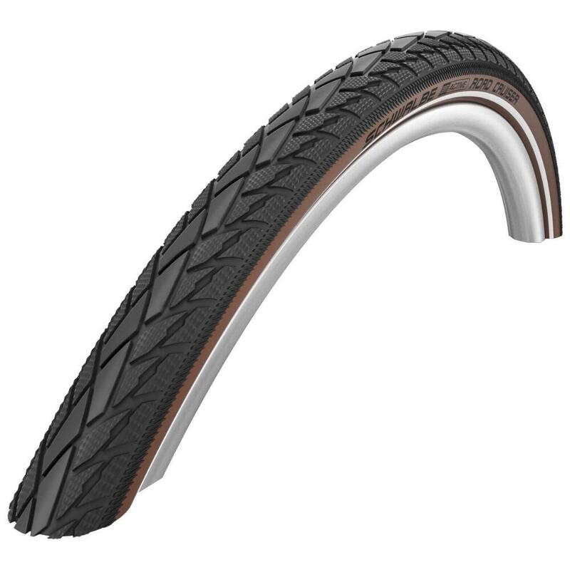 Schwalbe - Buitenband - Road Cruiser - 28 inch x 1.75 - Zwart/- Bruin