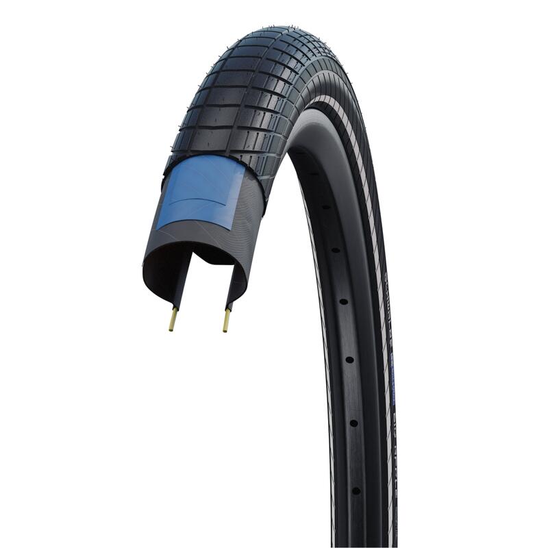 Big Apple pneu - 28x2.00 inch - K-Guard - bandes réfléchissantes - noir