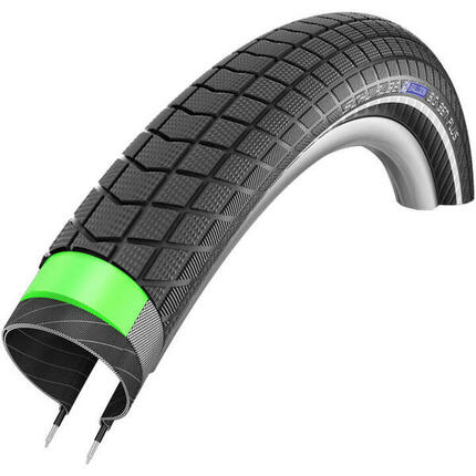 Schwalbe Big Ben Plus Reifen 27,5 x 2,15 Schwarz Reflektierend