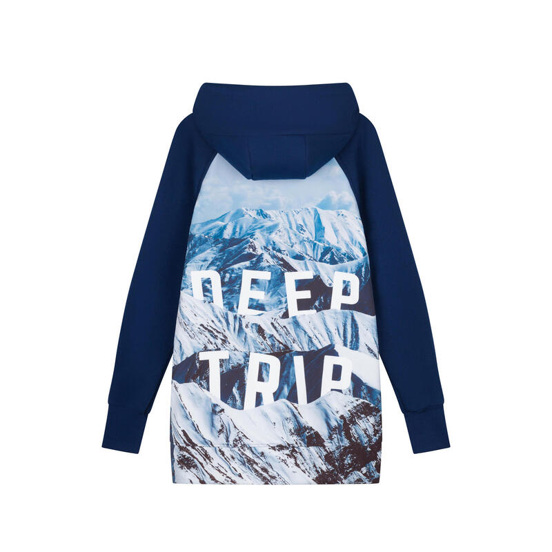 Bluza outdoorowa z kapturem damska DEEP TRIP Snowland softshell
