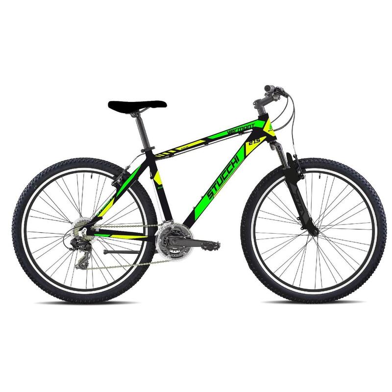 Bicicleta de ciclismo montaña Stucchi 27,5” 21v Tz500 Verde