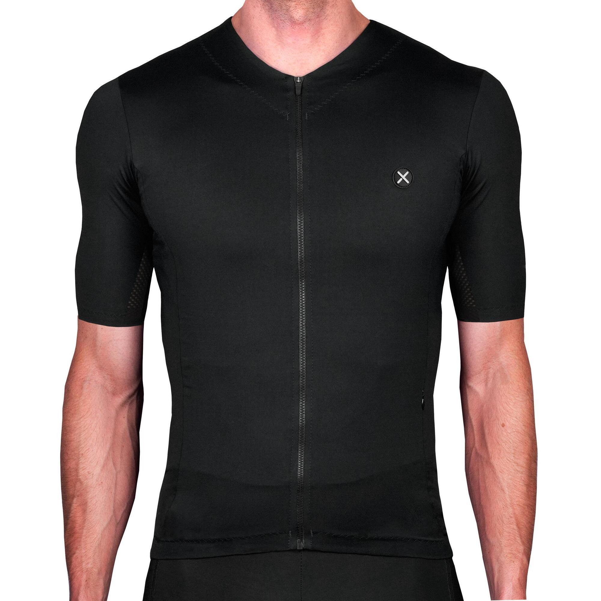 Koszulka Rowerowa z krótkim rękawem męska Luxa Supreme Black