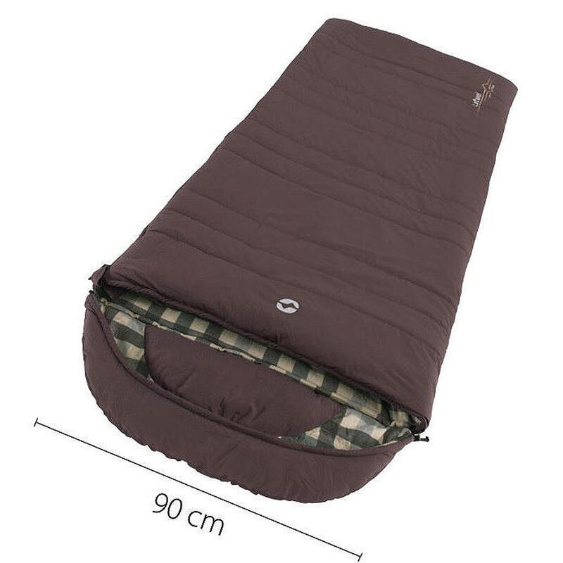 Śpiwór z poduszką Outwell Camper Supreme 235 x 90 cm (-28°C)