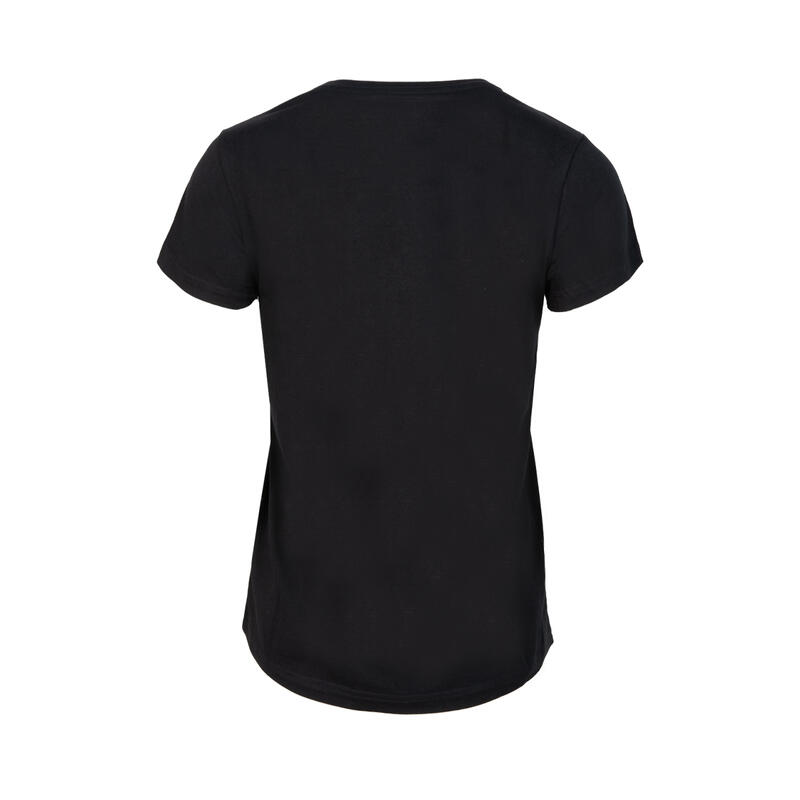 Izas katoenen dames-T-shirt met korte mouwen BROU W