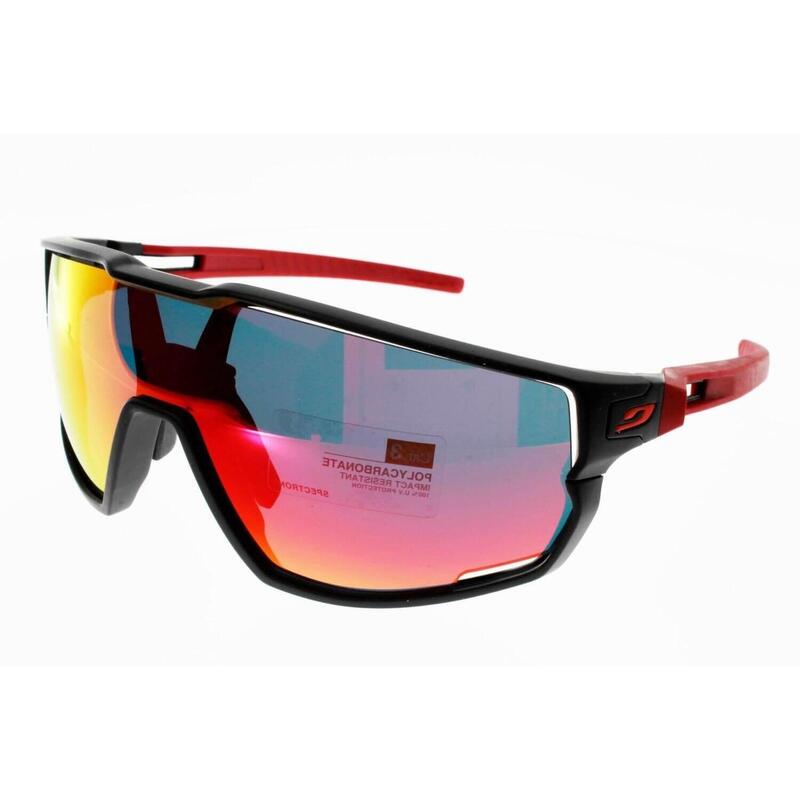 Okulary rowerowa JULBO RUSH czarno czerwone Spectron kat. 3