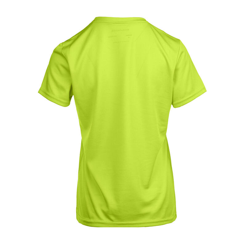 Sportshirt Vista W Performance Fitness/Gym Damen Safety Yellow Atmungsaktiv