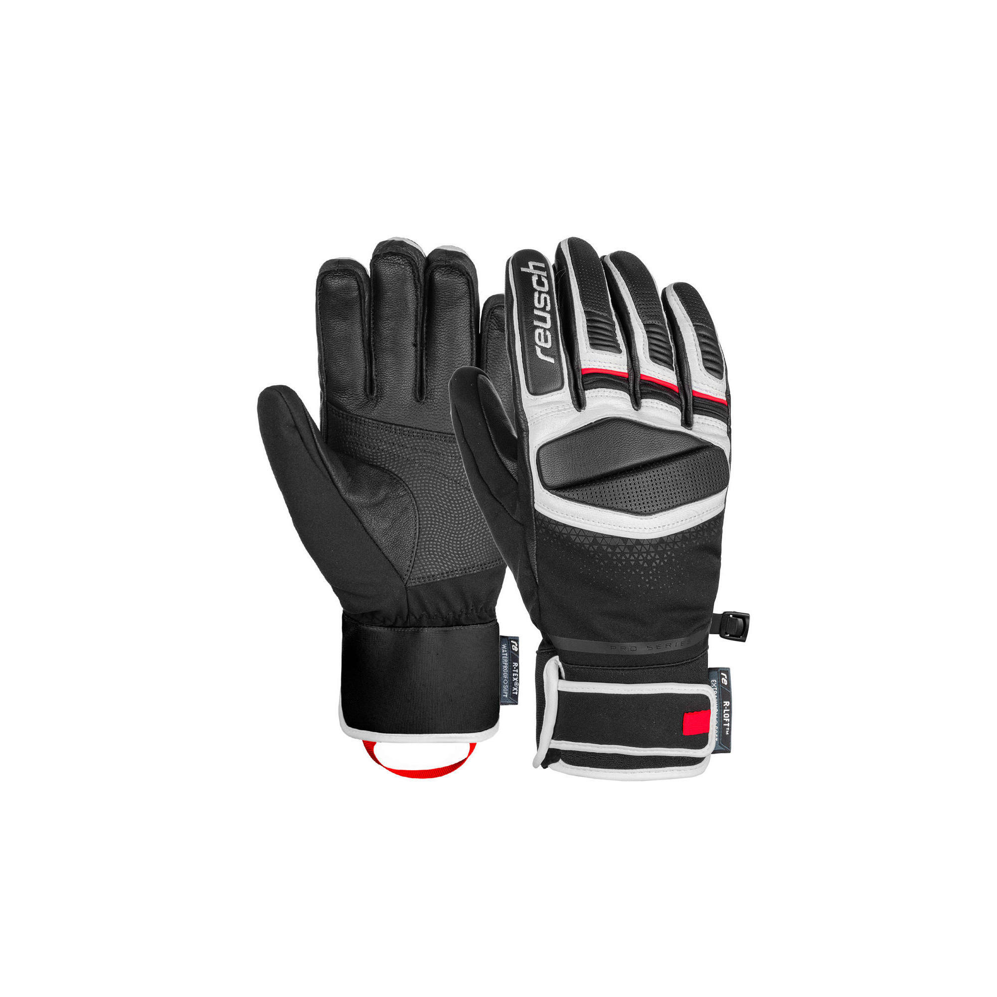 Reusch - Gants De Ski Reusch Mastery - Gants - Blanc|noir|rouge -  8 À 10 Ans - Decathlon