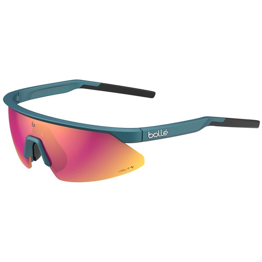 BOLLÉ MICRO EDGE SUNGLASSES - Creator Teal/Volt+ Ruby Polar