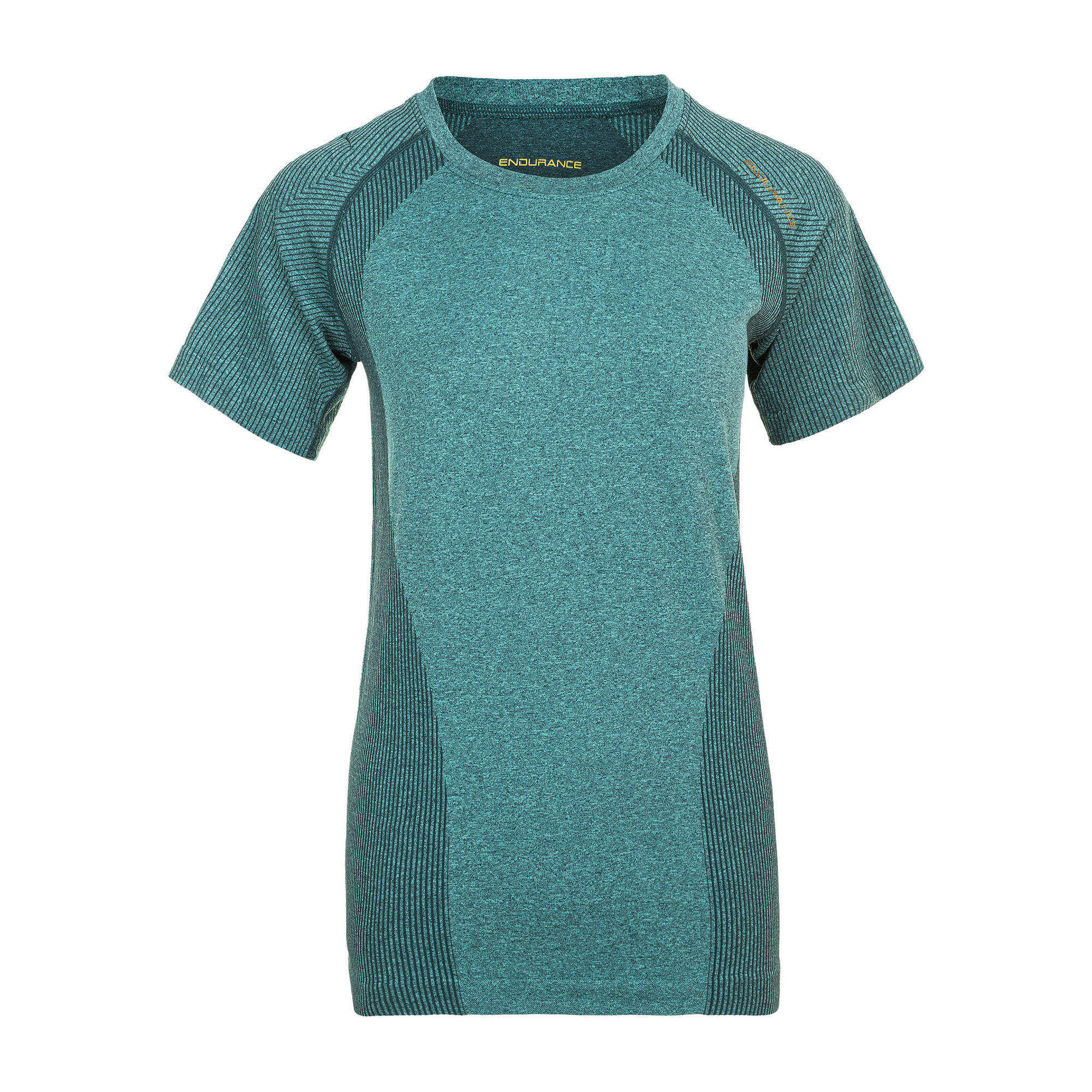 Endurance - T-shirt Fonctionnel Halen W - T-shirt Manches Courtes - Bleu|turquoise|violet - 34 2xs - Decathlon