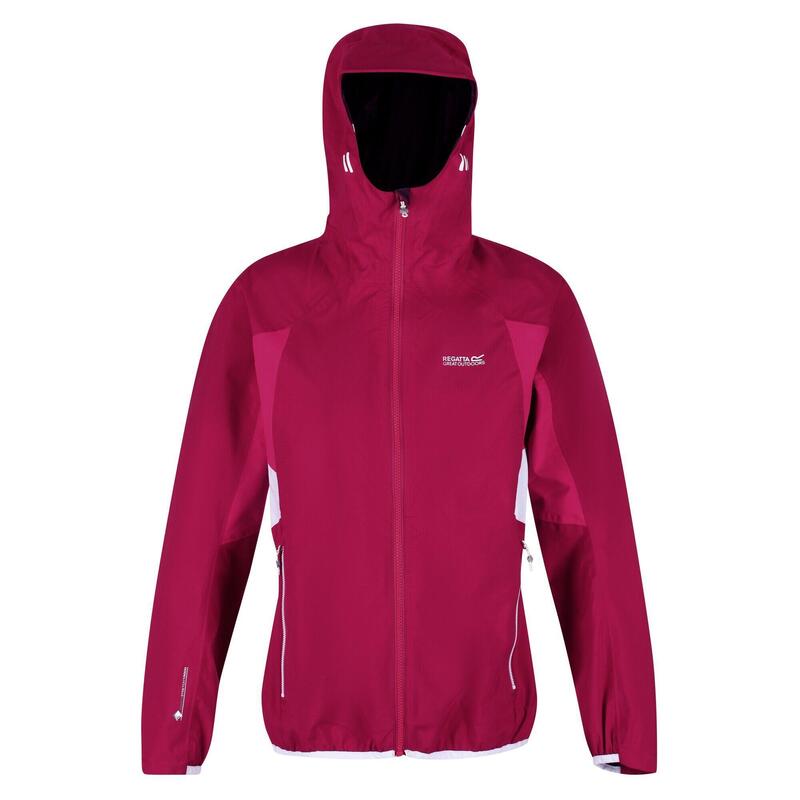 Imber IV Wasserdichte Wanderjacke für Damen - Kirschrot