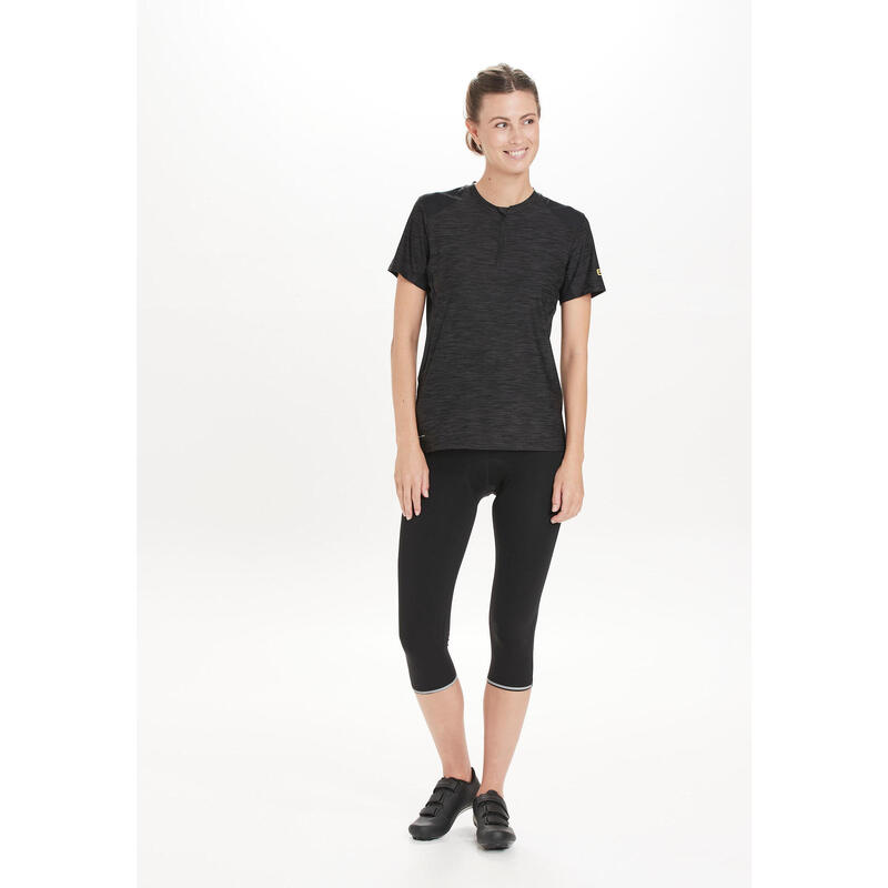 Radtrikot Marimba Melange Biken/Radsport Damen Black Melange Atmungsaktiv
