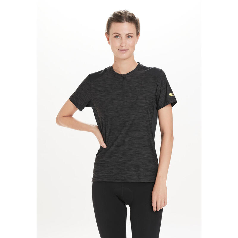 Radtrikot Marimba Melange Biken/Radsport Damen Black Melange Atmungsaktiv