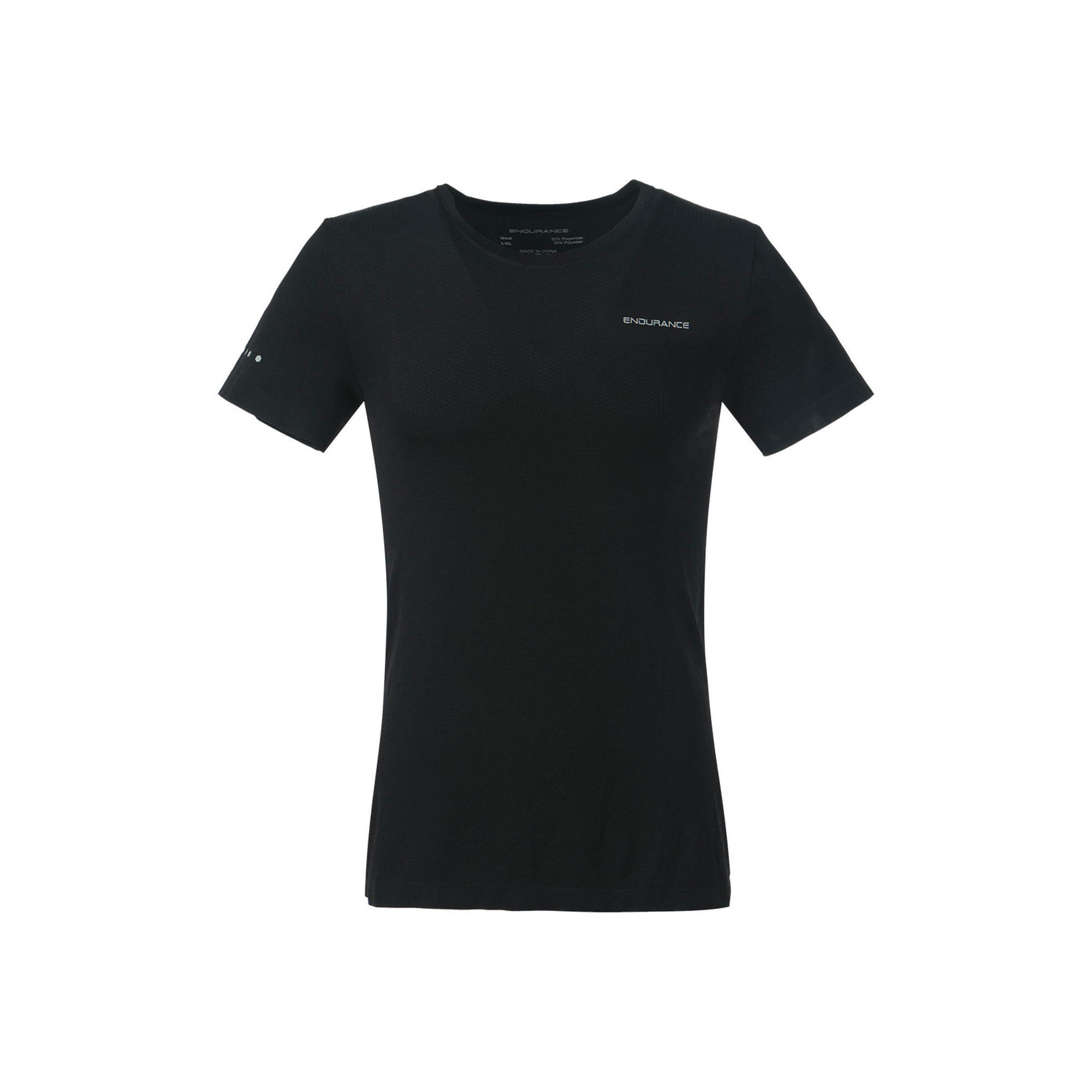 Endurance - T-shirt Jaro - T-shirt Manches Courtes - Gris|violet - 38 S - Decathlon
