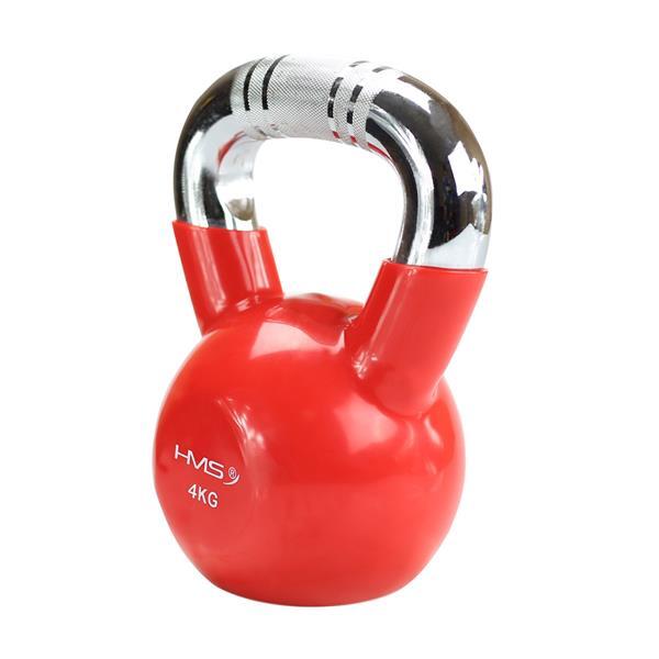 Poignée chromée moletée kettlebell en fonte HMS KTC