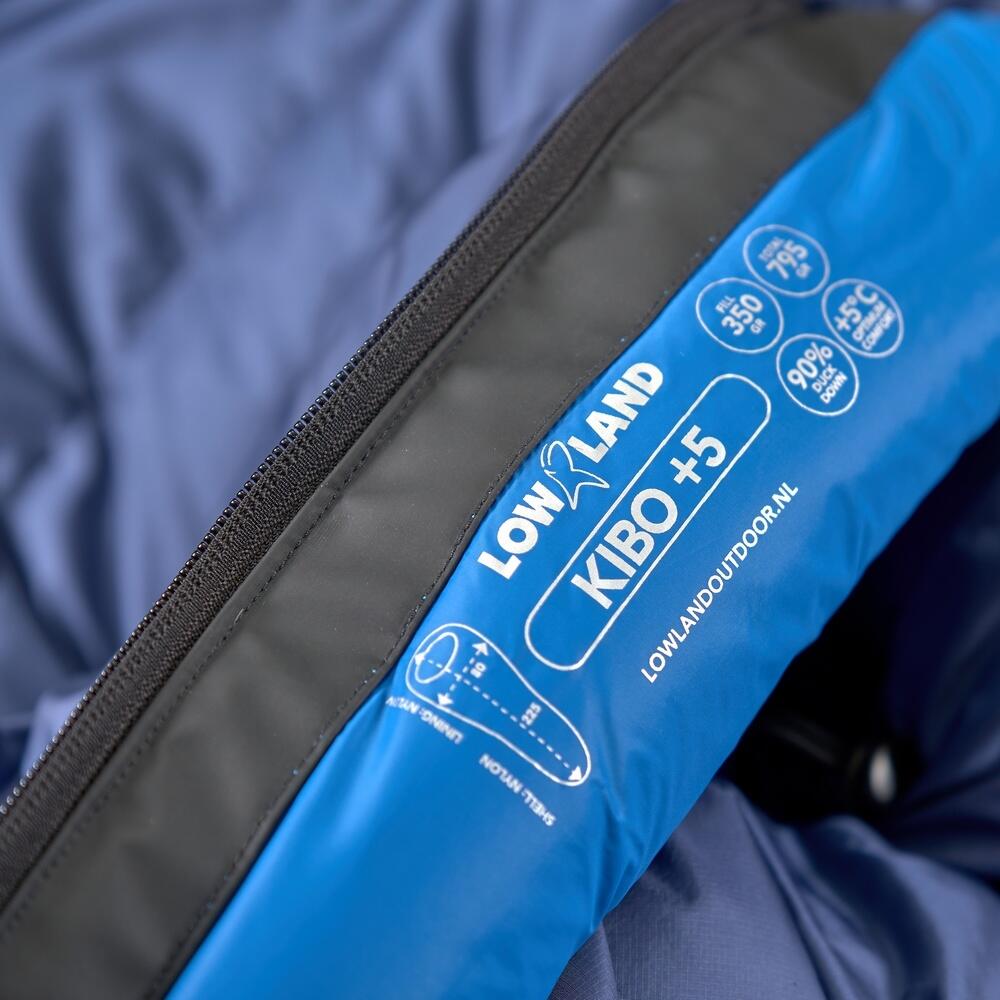LOWLAND KIBO +5 - Donzen mummy slaapzak - Nylon - 225x80 cm - 795gr - +5°C 3/5