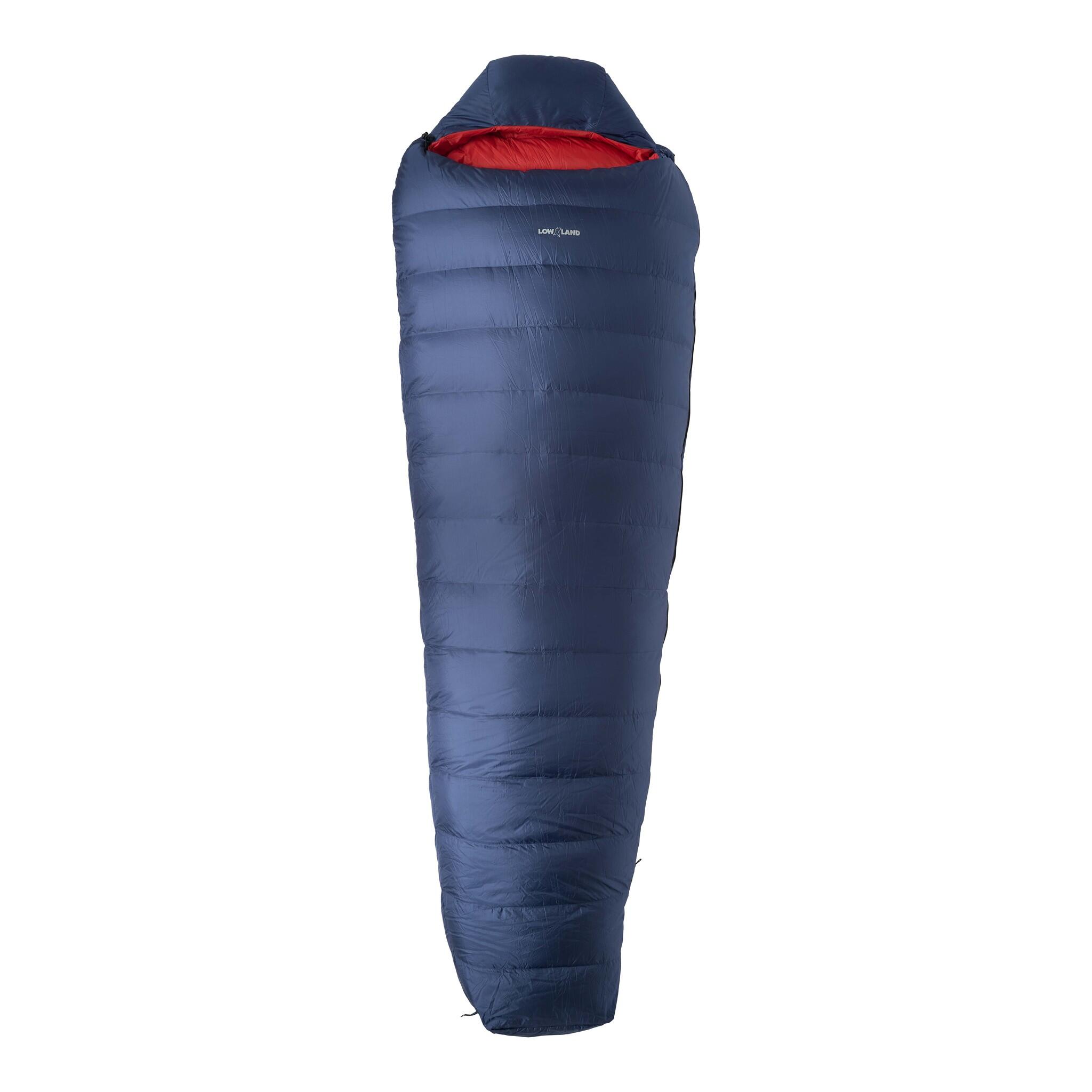 LOWLAND KIBO ZERO - Donzen mummy slaapzak - Nylon - 225x80 cm - 995gr - 0°C