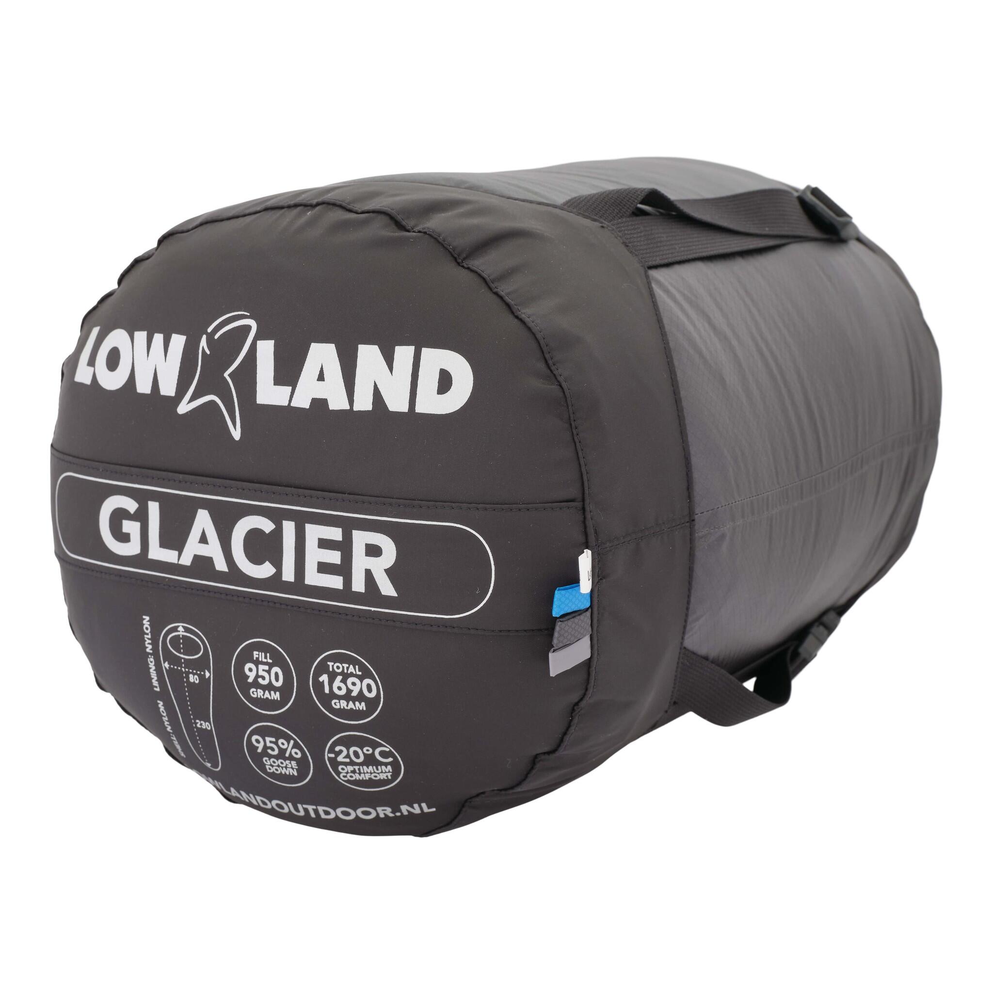 Glacier Expedition- Sac de couchage en duvet- Nylon- 230x80 cm- 1690gr- -20°C 6/7