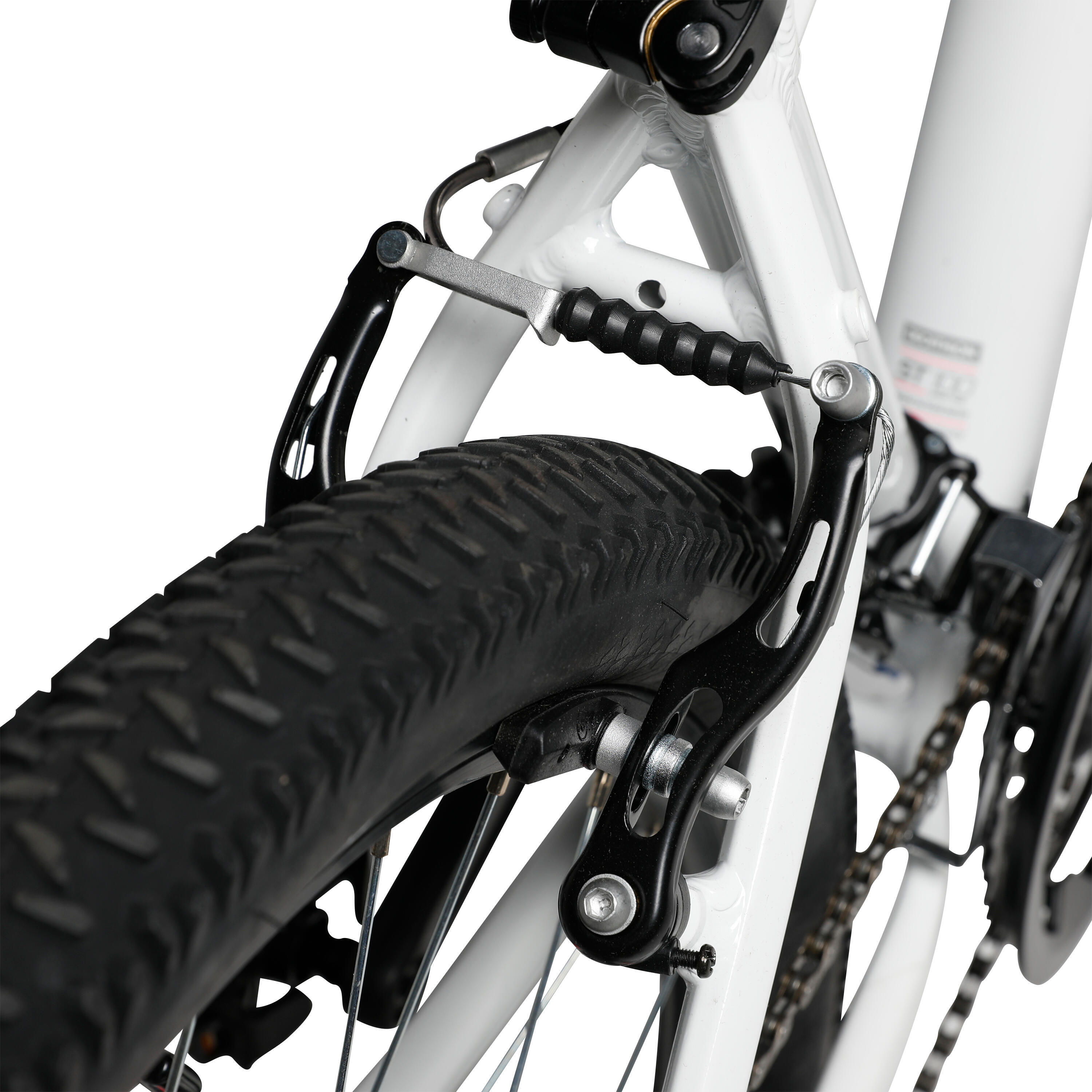 Refurbished Lightly Used Sport Trail Bike Rockrider ST 100 RR 27.5 White XS