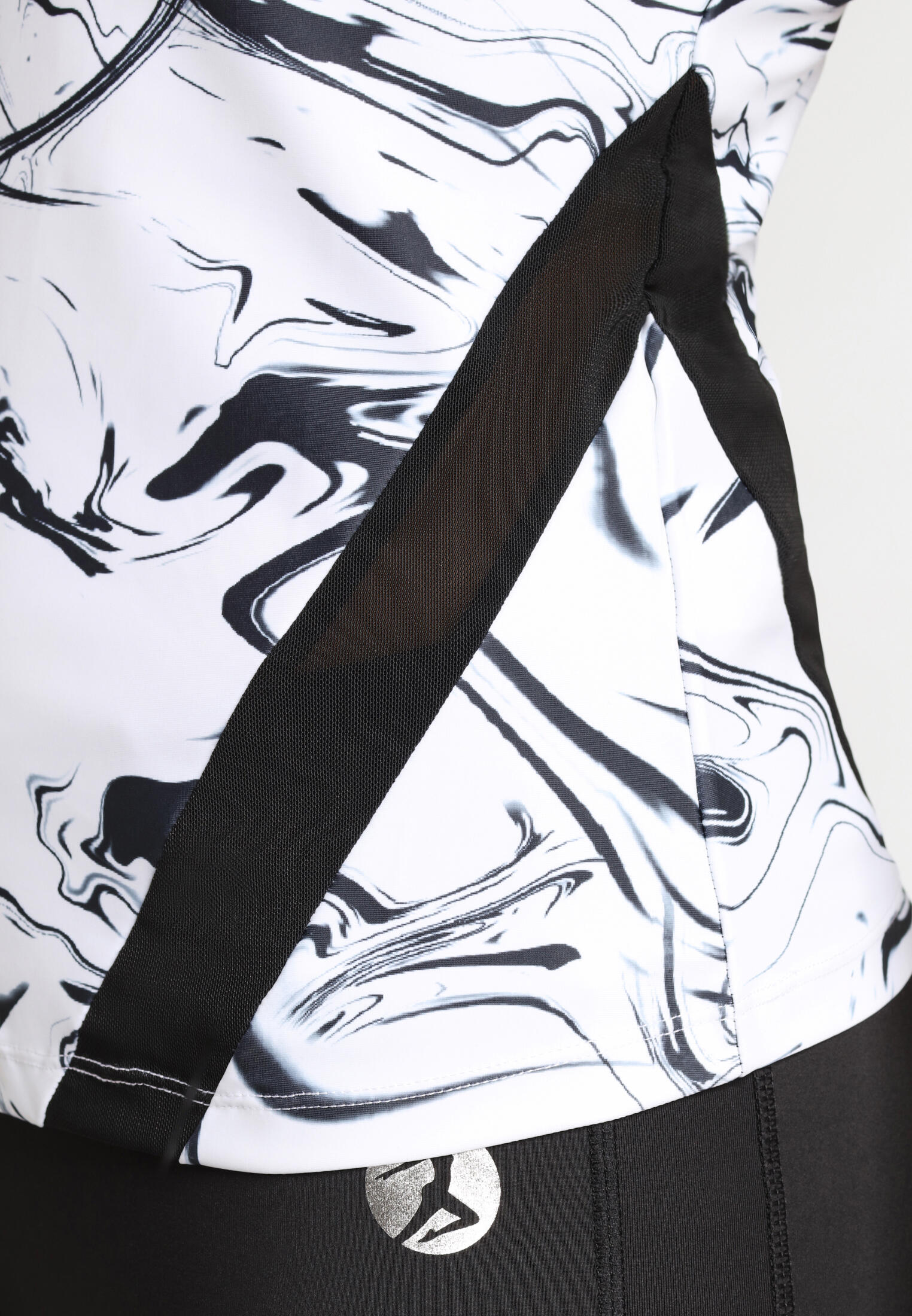 Damen LASCANA ACTIVE Sporttop »White Marble« 5/10