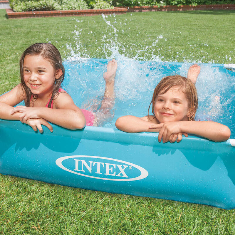 Basen dla dzieci Intex mini na stelażu 122x122x30 cm 57173NP