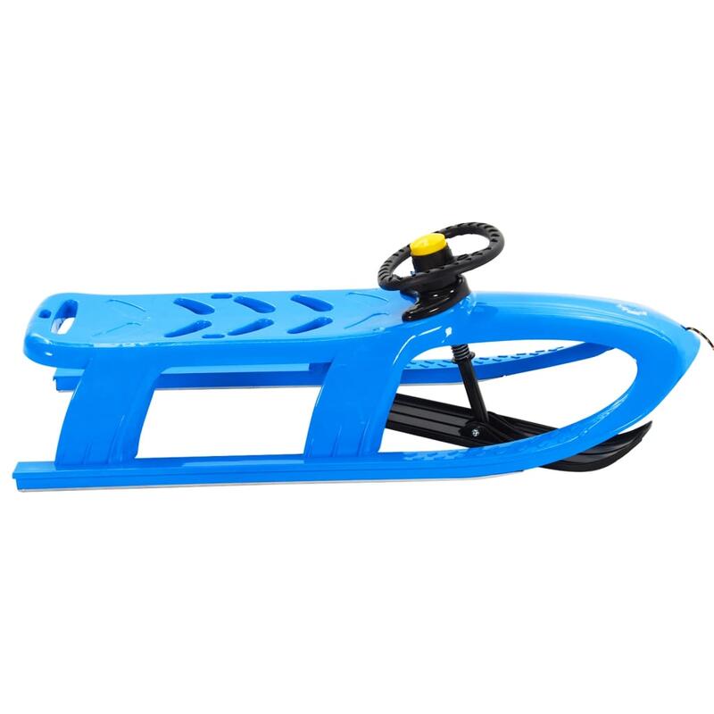 vidaXL Wintersport - Sneeuwslee - Slee inklapbaar 110 cm hout - Sleeën - Kinderijsbaan