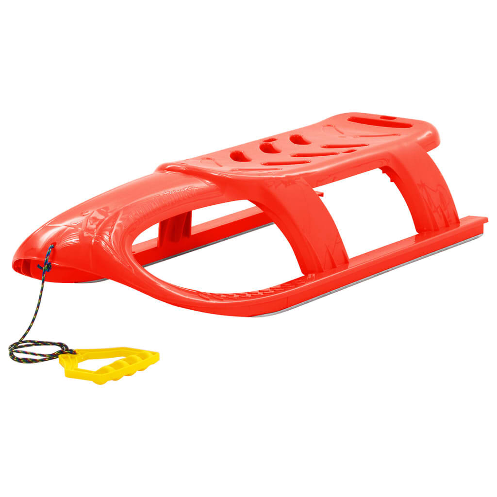 Vidaxl - Vidaxl Kinderslee 102.5x40x23 Cm Rouge En Polypropène - Luge - Rouge - No Size - Decathlon