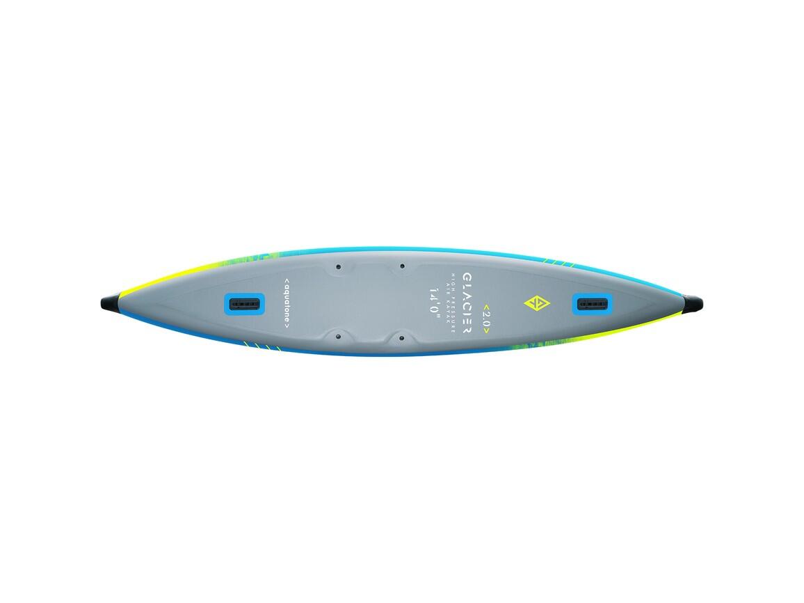 Kajak pompowany dwuosobowy Aquatone Glacier 14'0" TK-601 5/7