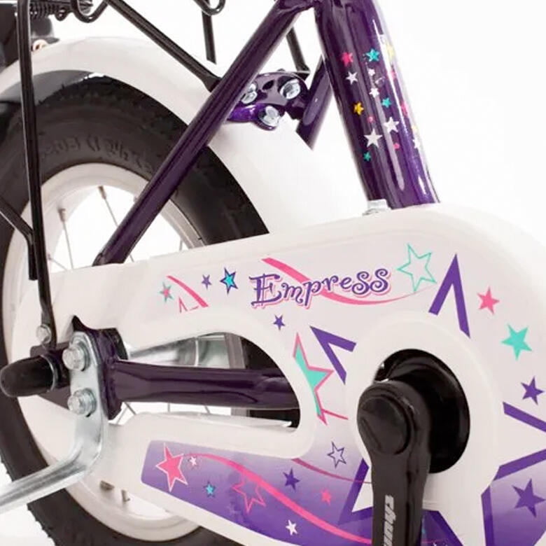 Bachtenkirch Empress, kinderfiets, 14 inch, lila en wit 2/2