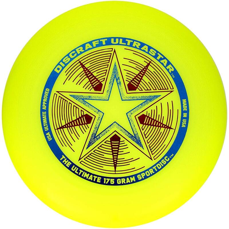Discraft Frisbee Ultra star 175 yellow
