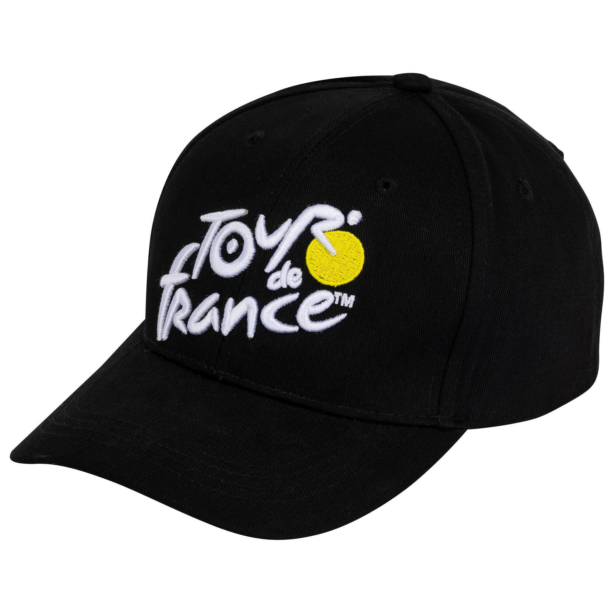 Tour De France - Casquette Logo - Collection Officielle Tour De France - Cyclisme - Casquette - Noir - Taille Unique - Decathlon
